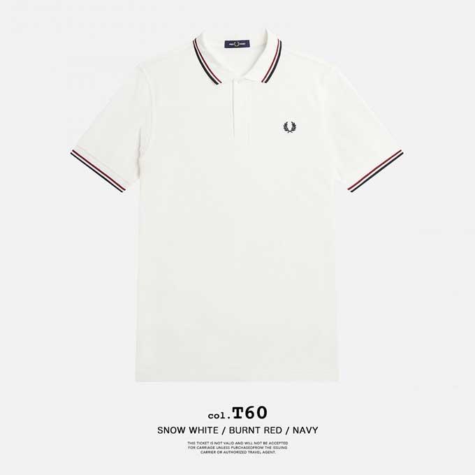 FRED PERRY（フレッドペリー） The Fred Perry Shirt ツインティップ S
