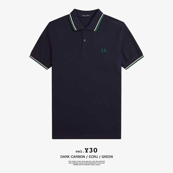 FRED PERRY（フレッドペリー） The Fred Perry Shirt ツインティップ S