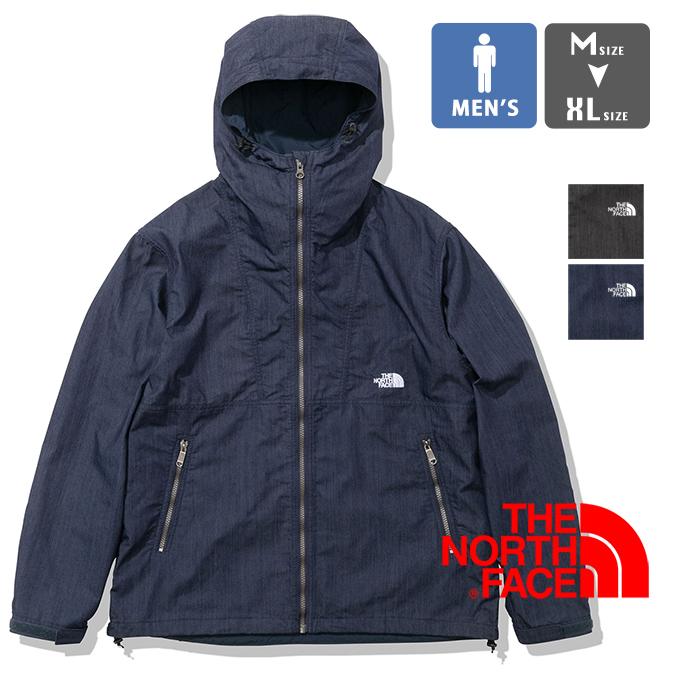 THE NORTH FACE ザ ノースフェイス 】 Nylon Denim Compact Jacket 