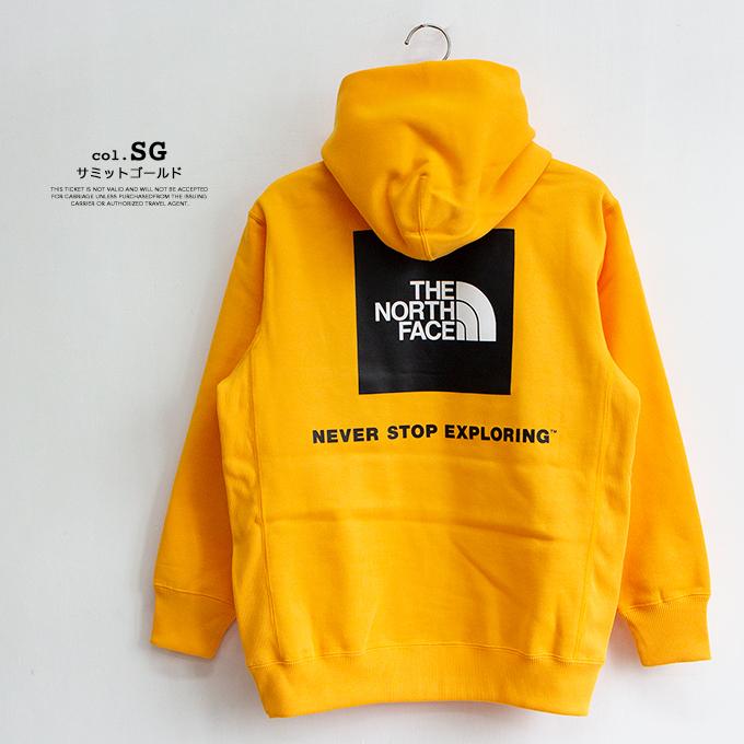 【THE NORTH FACE ザ ノースフェイス】Back Square Logo Hoodie バック スクエア ロゴ フーディー NT62040 /20AW｜jeansstation｜16