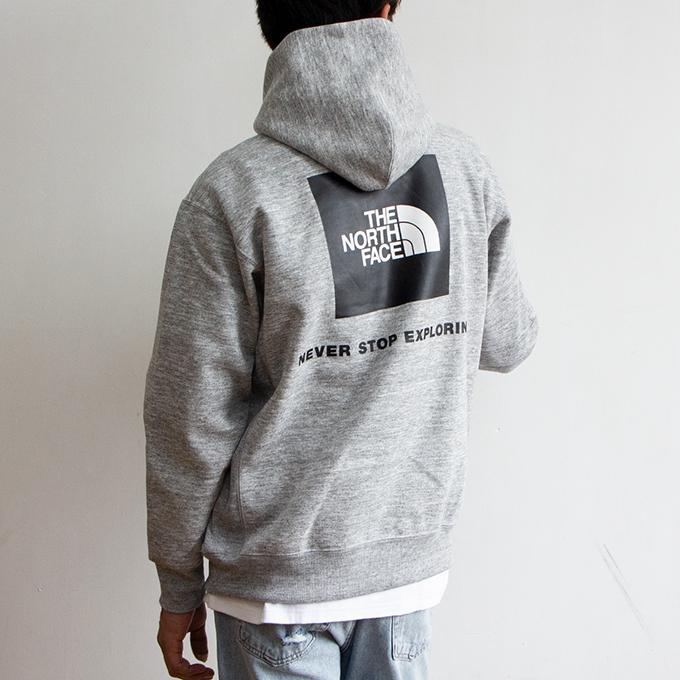 【THE NORTH FACE ザ ノースフェイス】Back Square Logo Hoodie バック スクエア ロゴ フーディー NT62040 /20AW｜jeansstation｜08