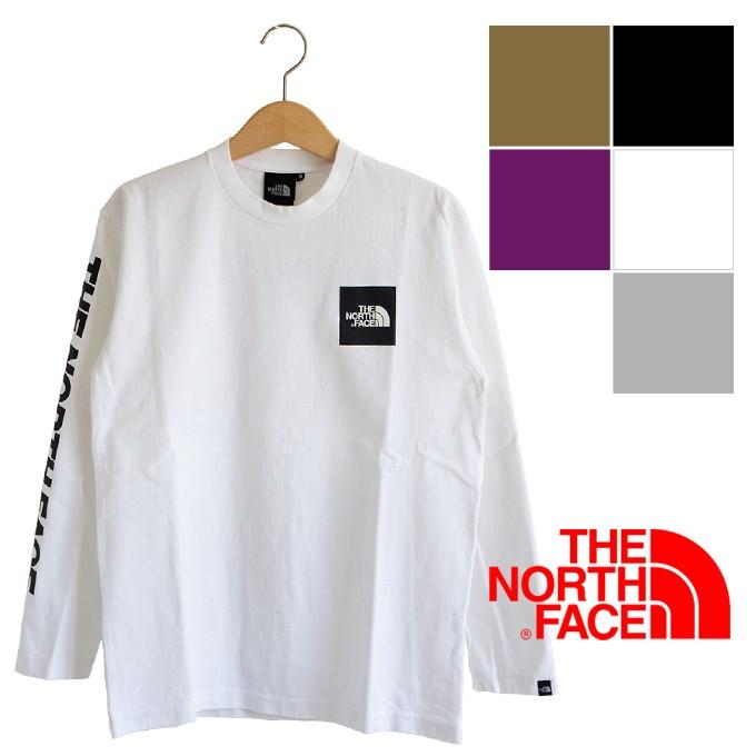 the north face logo tee