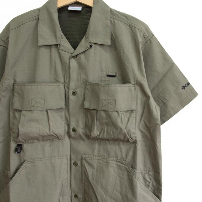 【夏割!!】【 Columbia コロンビア 】 Tucannon Isle Short Sleeve Shirt ツキャノン アイル ショートスリーブ シャツ PM0781 / シャツ コロンビア アウトドア メンズ レディース ユニセックス トップス 半袖シャツ キャンプ キャンプシャツ 撥水 撥油 バハマシャツ 春夏 22SS Columbia（コロンビア） 【夏割!!】【 】 Tucannon Isle Short Sleeve
