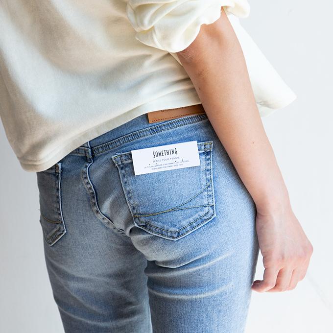 SOMETHING（サムシング） 【SALE!!】【 】 TAPERED SKINNY テーパード