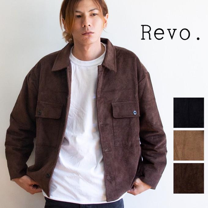 Sale Revo レヴォ 太畝 コーデュロイ ビッグシルエット Gジャン Gジャケット Th 2706 Th 2706 ジーンズステーション Yahoo 店 通販 Yahoo ショッピング
