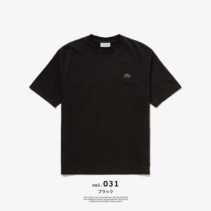LACOSTE（ラコステ） ワンポイント ロゴ クルーネック 半袖 Tシャツ