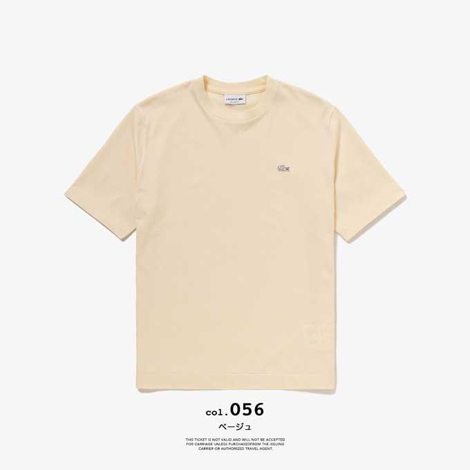 LACOSTE（ラコステ） ワンポイント ロゴ クルーネック 半袖 Tシャツ