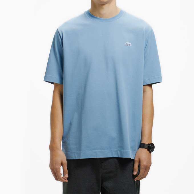 LACOSTE（ラコステ） ワンポイント ロゴ クルーネック 半袖 Tシャツ 