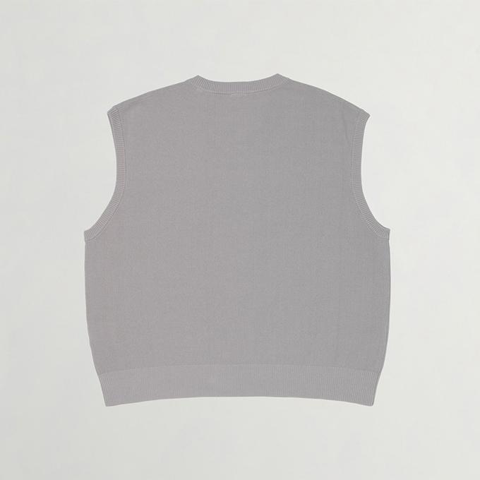 WOOLRICH（ウールリッチ） SHEEP PATCH COTTON PIQUE KNIT VEST シープ