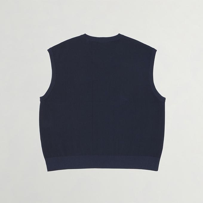 WOOLRICH（ウールリッチ） SHEEP PATCH COTTON PIQUE KNIT VEST シープ
