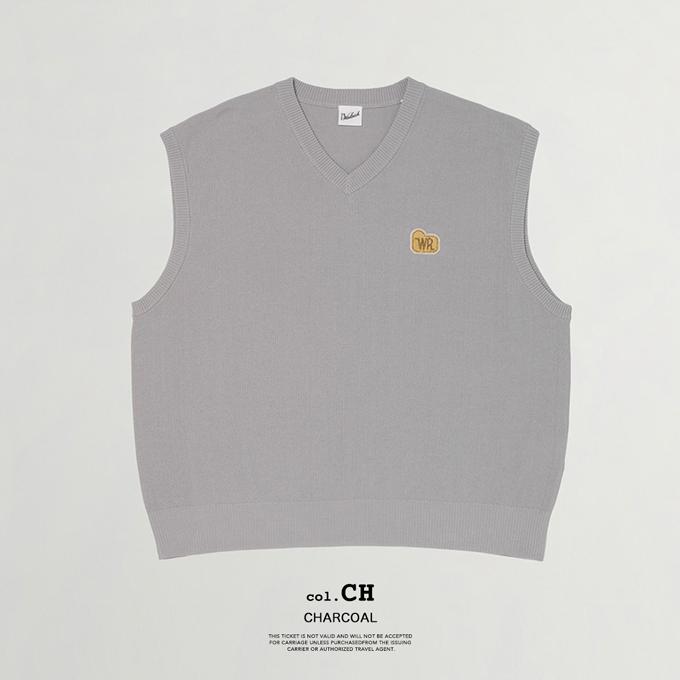 WOOLRICH（ウールリッチ） SHEEP PATCH COTTON PIQUE KNIT VEST シープ