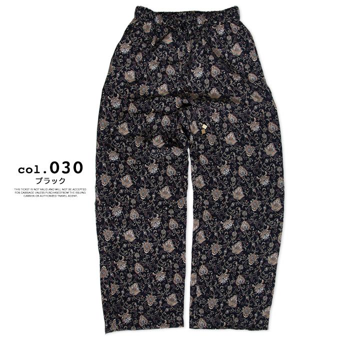 【SALE!!】 Johnbull ジョンブル ウィメンズ 柄 イージー パンツ ZP319 Johnbull（ジョンブル） 【SALE!!】 ウィメンズ 柄 イージー パンツ