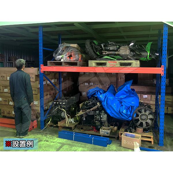 パレットラック スチールラック 重量棚 パレット棚 耐荷重 1000Kg