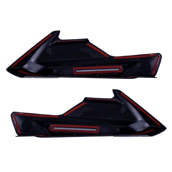 ZVW50前期 プリウス フロントスポイラー　モデリスタ（助手席側）正常点灯OK ZVW50前期 プリウス フロントスポイラーモデリスタ（助手席側