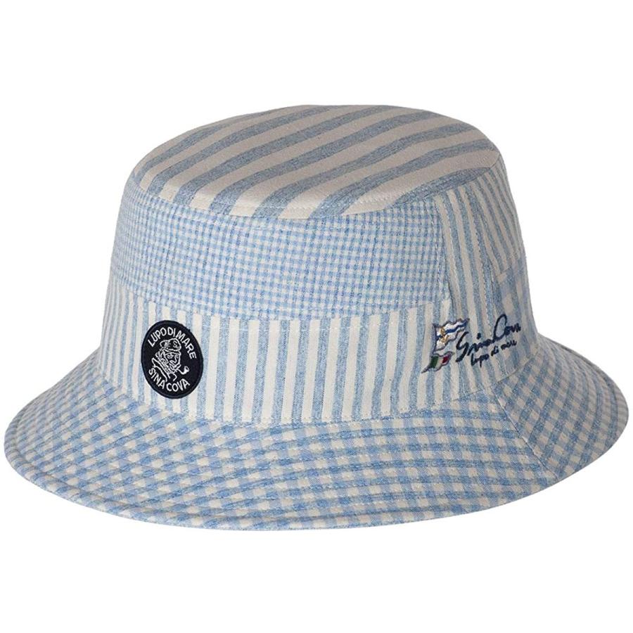シナコバ 帽子 Sina ブルー系 Cova サハリ バケットハット 財布 帽子 ファッション小物 サファリハット メンズ ブルー系 フリーサイズ 1777 ジェダイバザール 個数限定販売