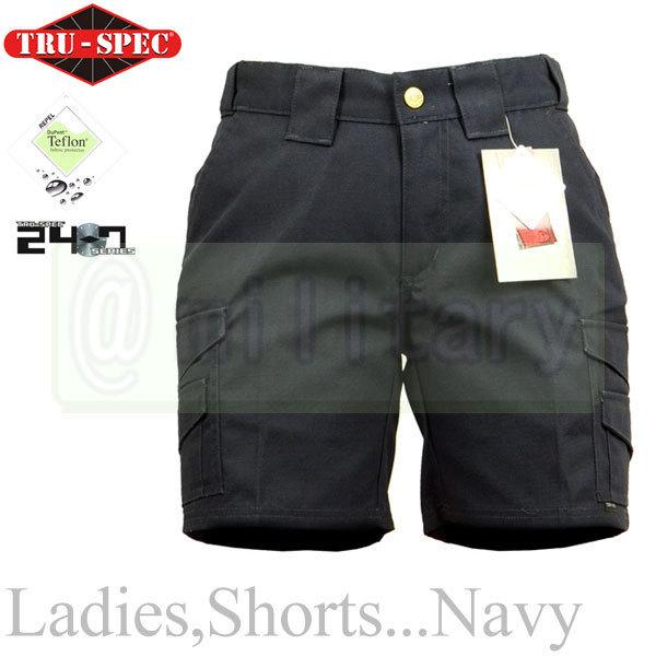 TRU-SPEC レディース 24-7series ショートパンツ ネイビー　L-XL | 
