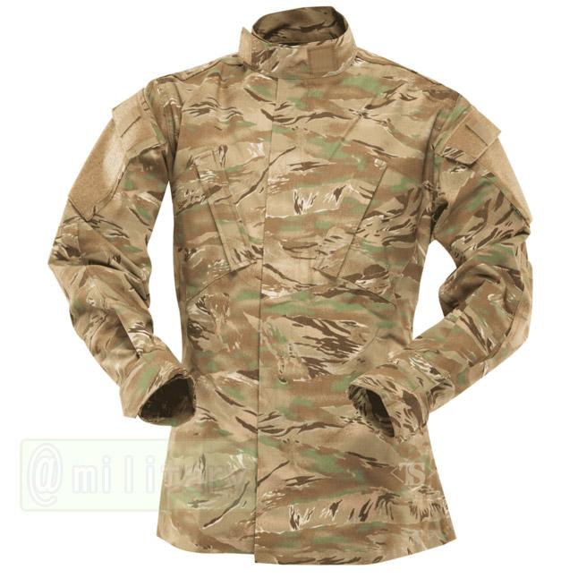 【メーカー協賛セール】TRU-SPEC All Terrain Tiger Stripe BDU ジャケット スタンドカラータイプ Sサイズ | 