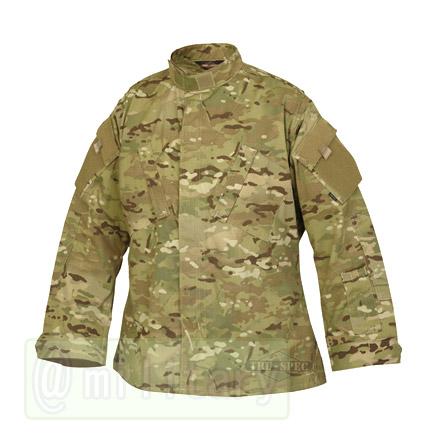 【メーカー協賛セール】TRU-SPEC TACTICAL RESPONSE UNIFORM SHIRT シャツ Multicam（マルチカム）迷彩 スタンドカラータイプ Mサイズ | 