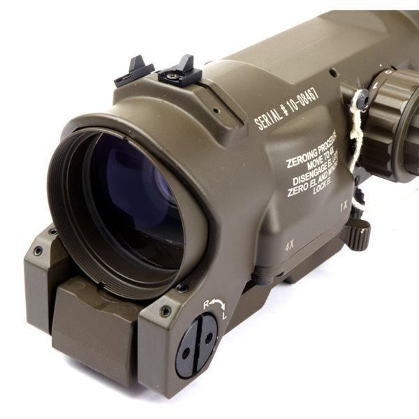 ELCAN SPECTER DR 型 1-4 可変倍率 スコープ DE 極美品 ELCAN DR タイプ 1-4x可変倍率スコープ BK | エアガン