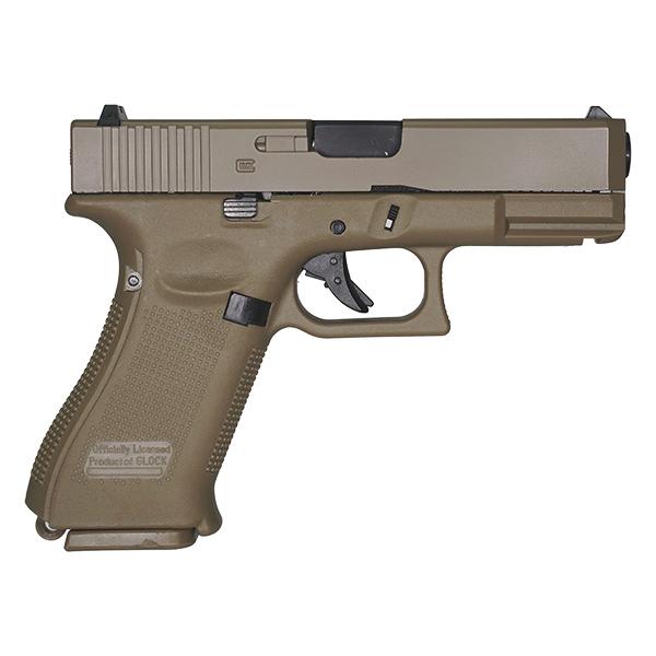 特別価格】 E&C 1302 GLOCK G19X ガスブローバック デザートカラー