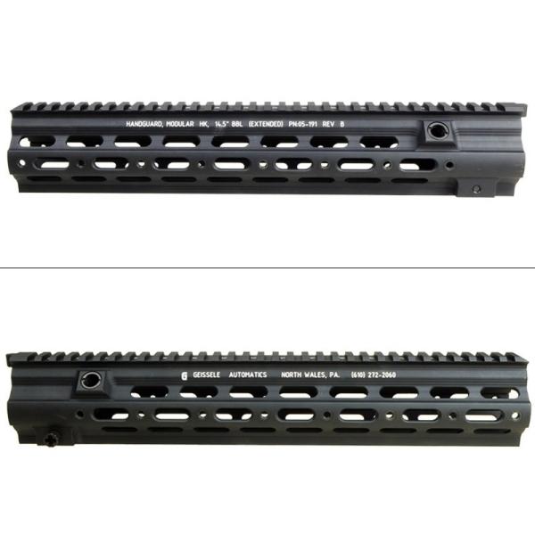 次世代HK416対応 GEISSELE SMR 14.5インチ ハンドガード Amazon | ”アローダイナミック” HK416用 GEISSELE タイプ SMR