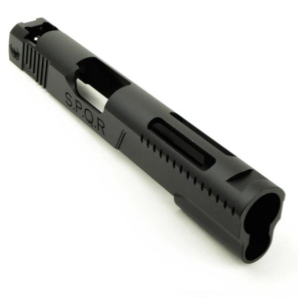 年末年始Bigセール★ ARROW ARMS Ed Brown FX2 タイプ CNC アルミスライド マルイ MEU、1911用 ブラック |  | 03