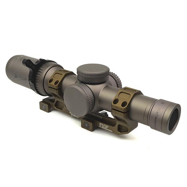 ARROW OPTICS 1-6x24 RAZOR HD GenII-Eタイプ ライフルスコープ マウントセット 4倍率Ver デザートカラー ハードケース付_2