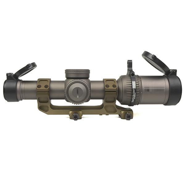 ARROW OPTICS 1-6x24 RAZOR HD GenII-Eタイプ ライフルスコープ マウントセット 4倍率Ver デザートカラー ハードケース付_3