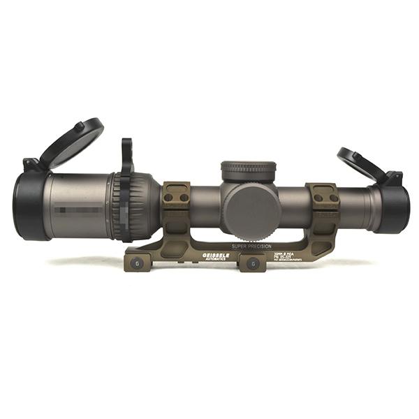 ARROW OPTICS 1-6x24 RAZOR HD GenII-Eタイプ ライフルスコープ マウントセット 4倍率Ver デザートカラー ハードケース付_4