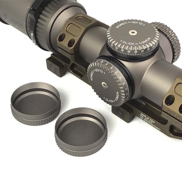 ARROW OPTICS 1-6x24 RAZOR HD GenII-Eタイプ ライフルスコープ マウントセット 4倍率Ver デザートカラー ハードケース付_8
