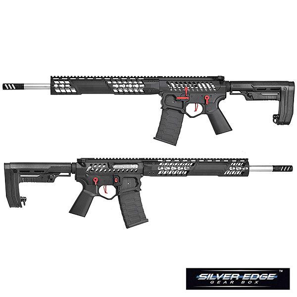 年末年始Bigセール★ 電動ガン APS/EMG F1 FIREARMS BDR-15 3G Skeletonized ブラック/レッド/RS-2ストックve | 