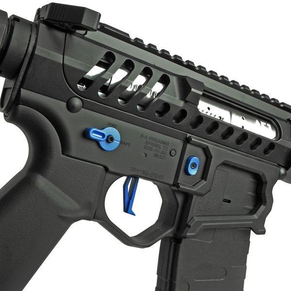 電子トリガー搭載 APS/EMG F1 Firearms BDR-15 3G Skeletonized RS-2 Stock ver ブラック/ブルー 電動ガン |  | 02