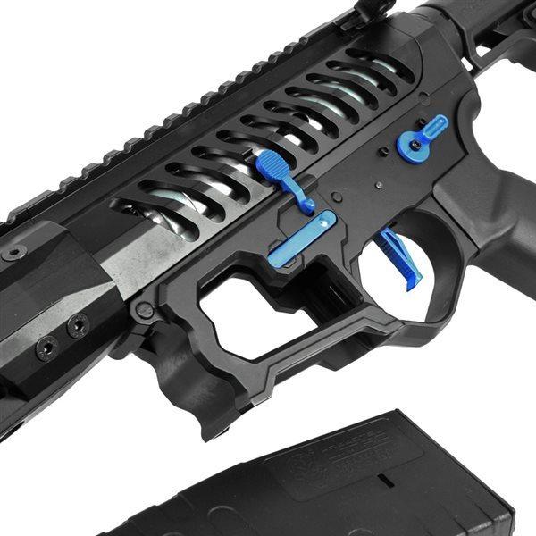 電子トリガー搭載 APS/EMG F1 Firearms BDR-15 3G Skeletonized RS-2 Stock ver ブラック/ブルー 電動ガン |  | 03