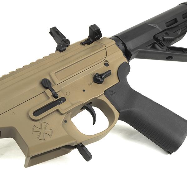 電子トリガー搭載 APS/EMG Noveske9 PCC デザートカラー 電動ガン
