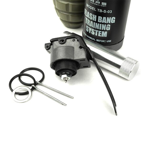 APS Hakkotsu CO2 サウンドスタングレネード Thunder B スターターキット マルチシェル(3pcs)パック |  | 02