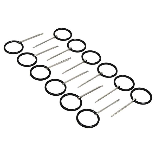 APS Hakkotsu CO2 サウンドスタングレネード Thunder B リプレイスメント セフティピン(12個入り) | 