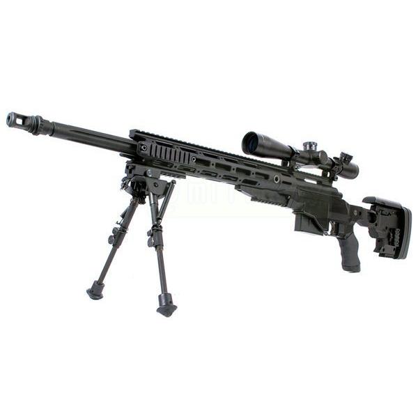 ARES MS700 スナイパーライフル BK フルセット サバゲー、ミリタリー