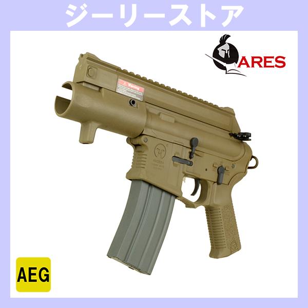 電動ガン ARES Amoeba M4-CCP M4ピストル　EFCSシステム対応 デザートカラー DE | 