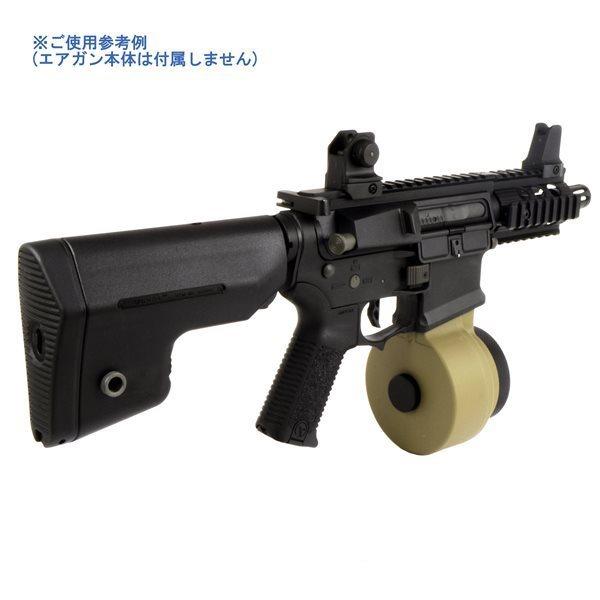 ARES 電動M4用 2150連 ドラムマガジン(手動給弾式) デザートカラー |  | 04