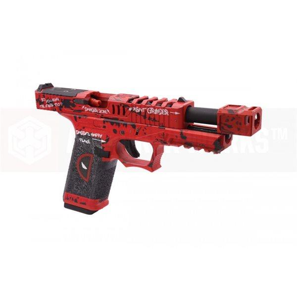 ArmorerWorks Custom AW-VX7212 RMR Cut Deadpoolスタイル ガスブローバックガン_5