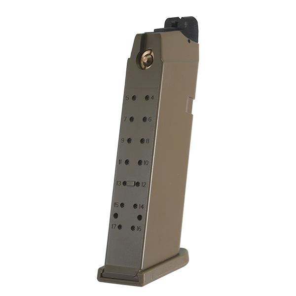 E&C 1102 GLOCK G17 Gen.5 ガスブローバック デザートカラー |  | 08
