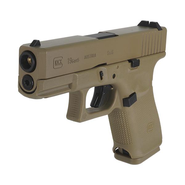E&C 1303 GLOCK G19 Gen.5 ガスブローバック デザートカラー |  | 02