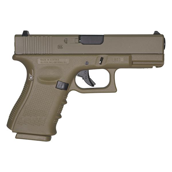 E&C 1306 GLOCK G19 Gen.4 ガスブローバック デザートカラー