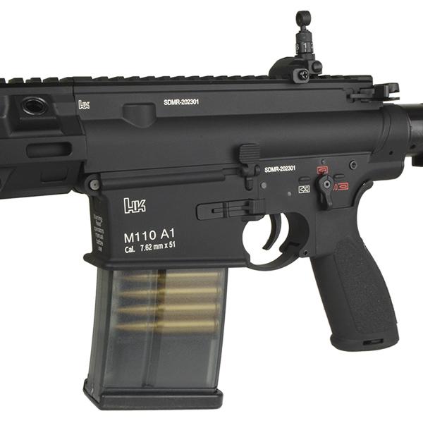 E&C 203E M110A1 SDMR 電子トリガー搭載 電動ガン ブラック |  | 03