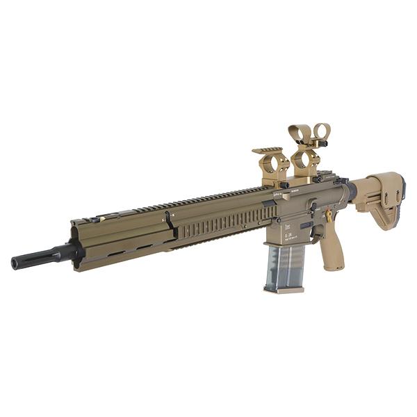 E&C 204E H&K G28 16インチ (Kestrel V2 BASIC搭載) 電動ガン デザート