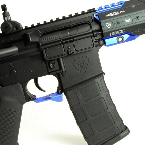 電子トリガー搭載 E&C 339E STRIKE GRIDLOK 電動ガン ブルー AEG |  | 04