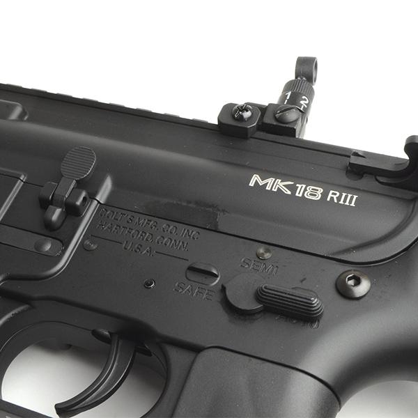 電子トリガー搭載 E&C 644E MK18RIII [COLT刻印] 電動ガン ブラック_4