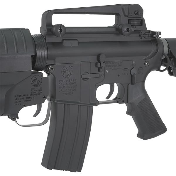 E&C 701E COLT M4A1 with M203 グレネードランチャー (Kestrel V2 BASIC搭載) 電動ガン (COLT Licensed) |  | 03