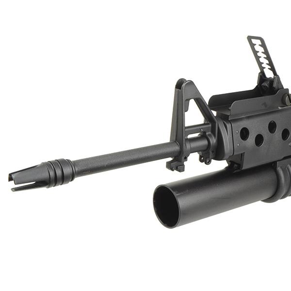 E&C 703E COLT M16A1 パーカーライズ with M203 グレネードランチャー (Kestrel V2 BASIC搭載) 電動ガン(COLT Licensed) |  | 02