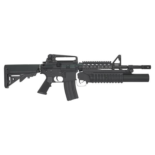 E&C 707E COLT M4A1 RIS with M203 グレネードランチャー (Kestrel V2 BASIC搭載) 電動ガン (COLT Licensed) |  | 01
